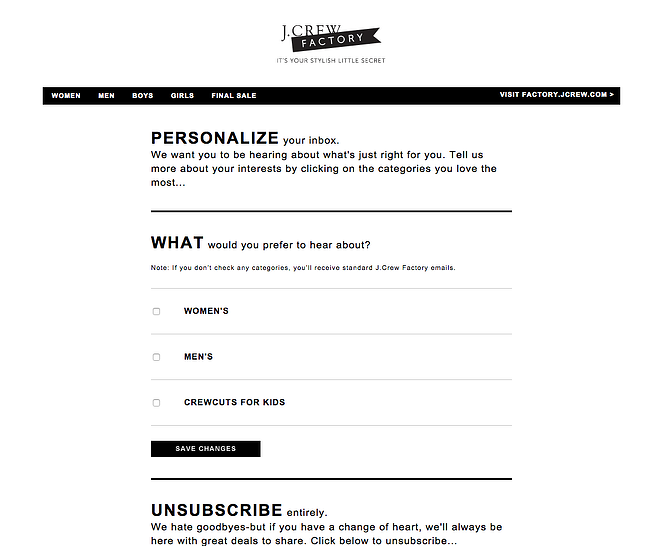 unsub-jcrew