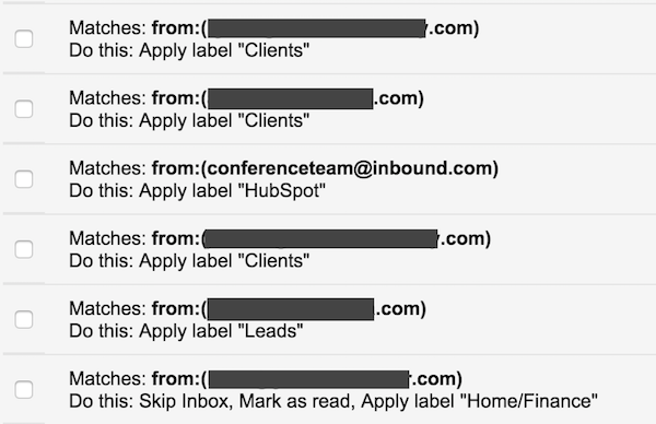 9 Inbox Filters for Marketers - Gray MacKenzie Example